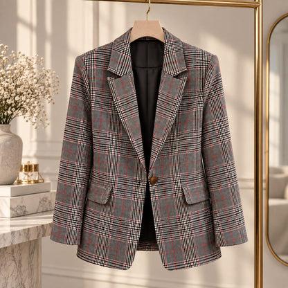 Veste Femme à Carreaux