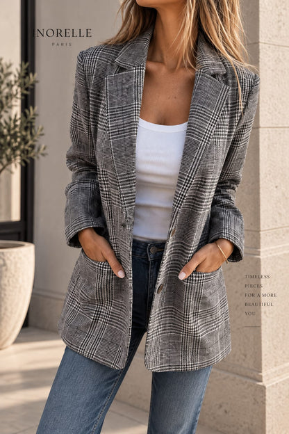 Veste Femme à Carreaux